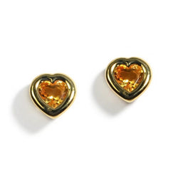 a-furst-gaia-heart-stud-earrings-citrine-18k-yellow-gold