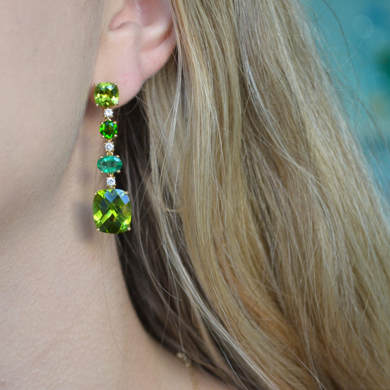 a-furst-party-drop-earrings-peridot-chrome-diopside-emeralds-diamonds-yellow-gold-O1564GO3O