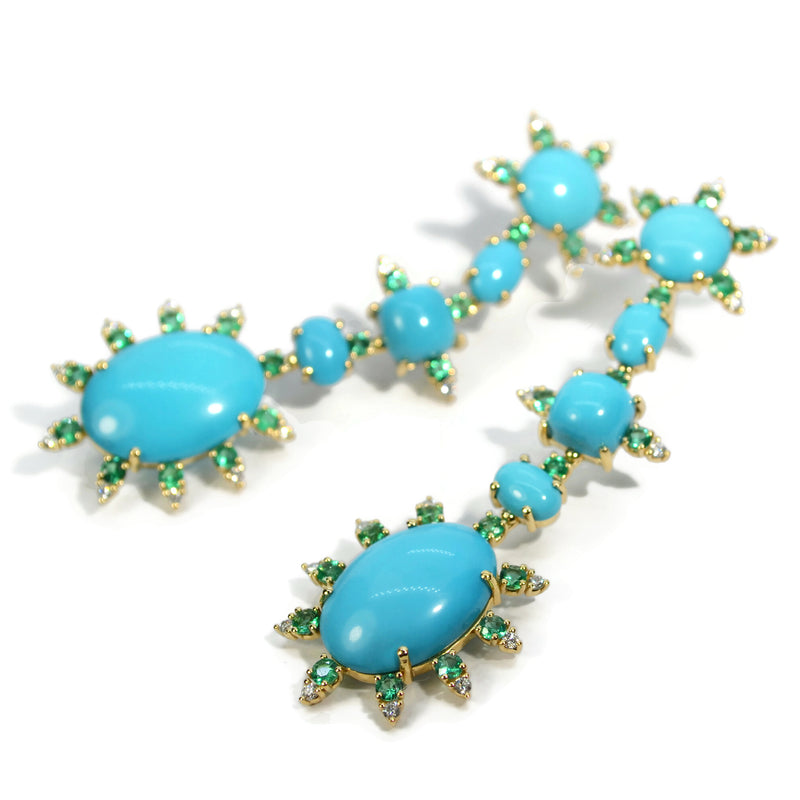 a-furst-sole-drop-earrings-arizona-turquoise-diamonds-emeralds-18k-yellow-gold-O2065GTU31