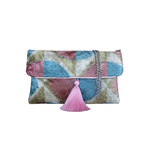 af-silk-ikat-handbag-clutch-pink-blue-022CTAF