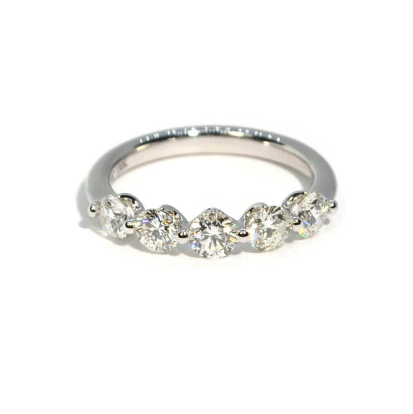 afj-diamond-collection-5-diamond-ring-18k-white-gold-AJ343B1