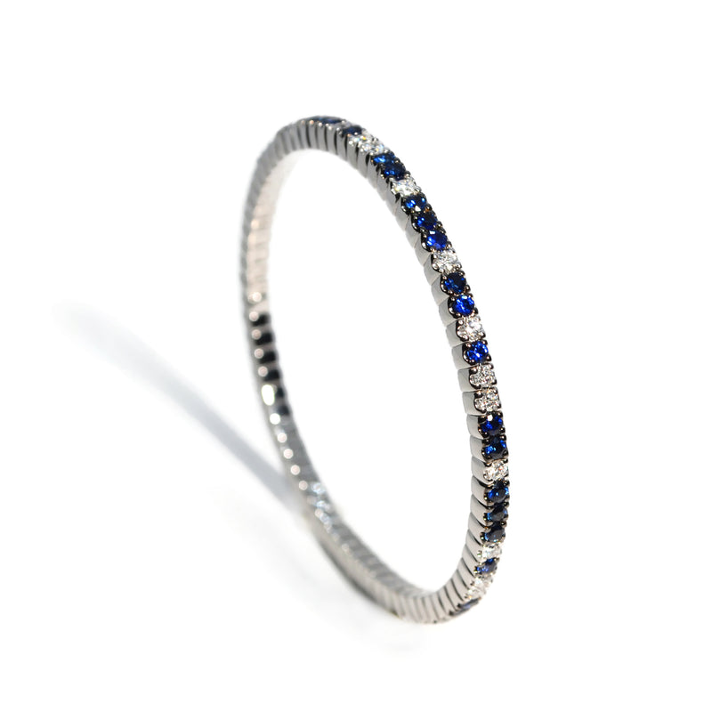 afj-gemstone-collection-diamond-blue-sapphire-flex-bracelet-18k-white-gold-386-106S