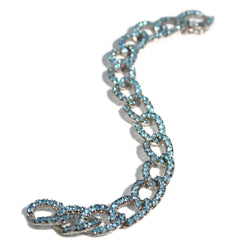 afj-gemstone-collection-gourmette-link-bracelet-blue-topaz-14k-white-gold-BW12737BT