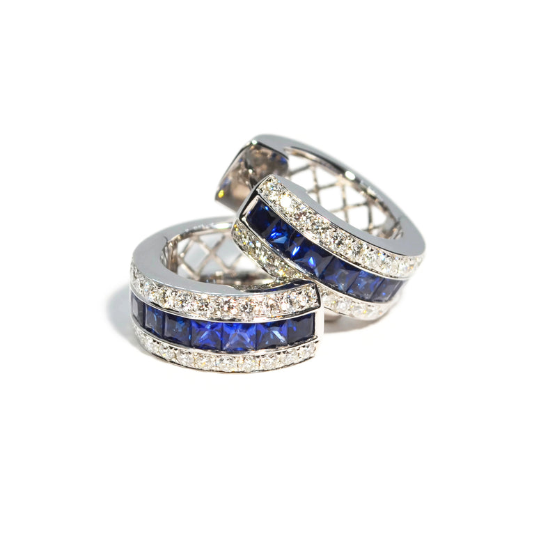 afj-gemstone-collection-hoop-earrings-blue-sapphires-diamonds-18k-white-gold-O107792B41