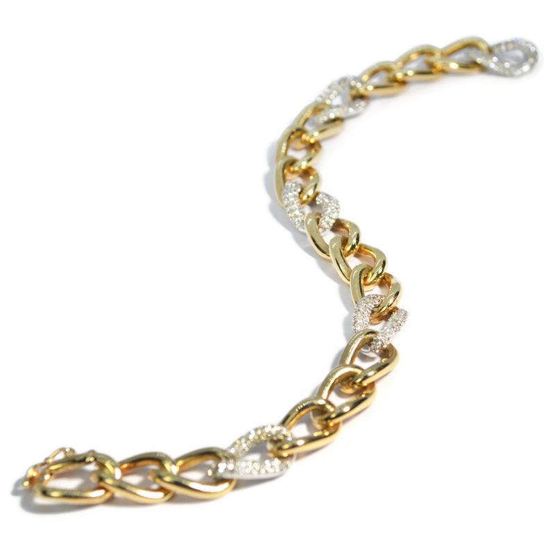 afj-gold-collection-gourmet-link-bracelet-diamonds-14k-yellow-gold-B12723D