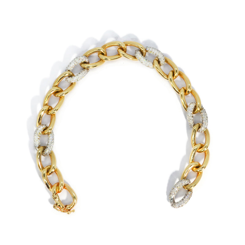 afj-gold-collection-gourmet-link-bracelet-diamonds-14k-yellow-gold-B12723D