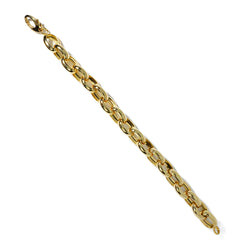 afj-gold-collection-oval-link-chain-bracelet-yellow-gold-14B115Y