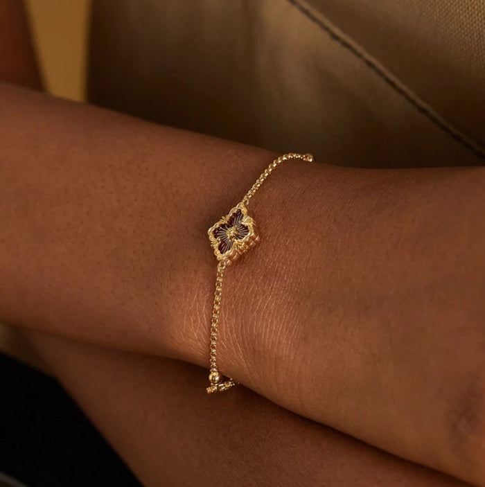 Buccellati - Opera Tulle - 珍珠母贝手链，18k 黄金– AF Jewelers