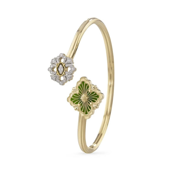 buccellati-opera-tulle-bracelet-diamonds-green-enamel-18k-yellow-gold-JAUBRA018040