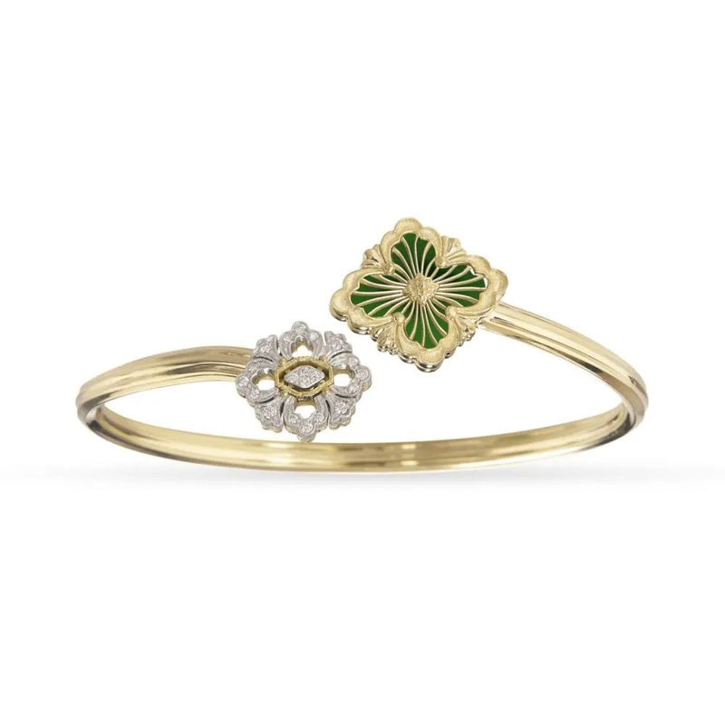 buccellati-opera-tulle-bracelet-diamonds-green-enamel-18k-yellow-gold-JAUBRA018040