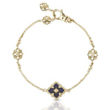 Buccellati Opera High Jewelry 18K Yellow Gold Bracelet with Sapphires (One  of a Kind)