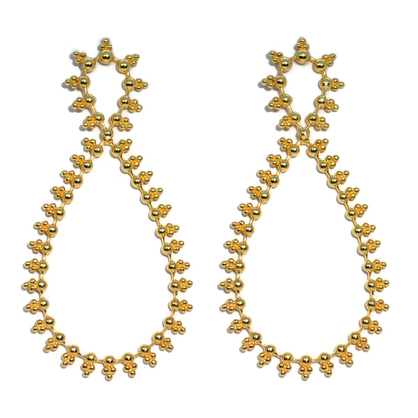 Carla Amorim - Martha - Drop Earrings, Yellow Gold