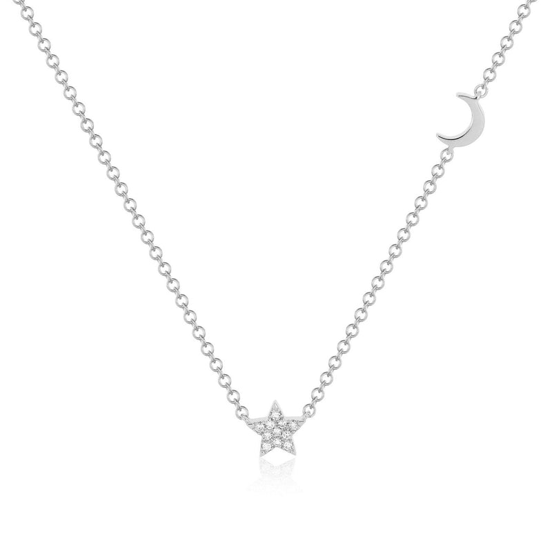 ef-collection-baby-diamond-star-gold-moon-necklace-14k-white-gold-EF-61007