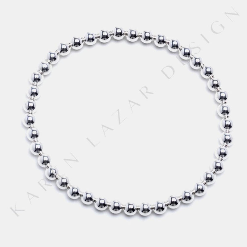 karen-lazar-4mm-plain-sterling-silver-flex-bracelet