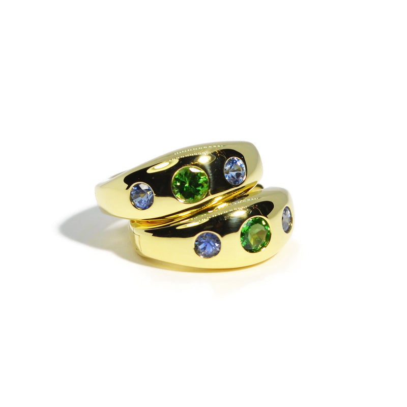 lauren-k-gypsy-hoop-earrings-jewelry-tsavorite-blue-sapphires-yellow-gold-E402YTVBS