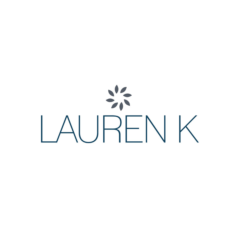 Lauren K - Drop Earrings with Blue Zircon and Diamonds, 18k Yellow Gold
