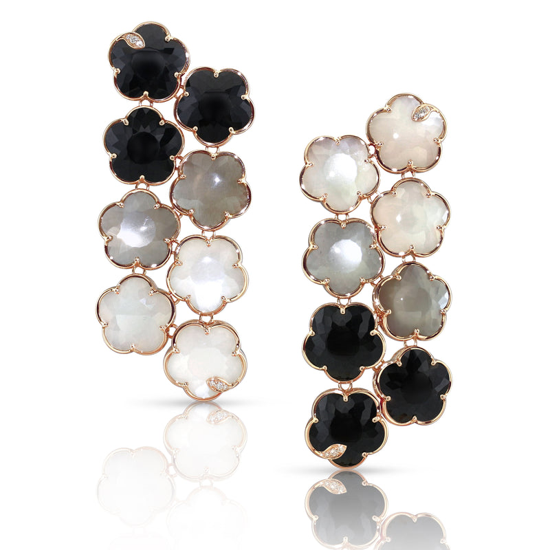 pasquale-bruni-earrings-bouquet-lunaire-moonstone-onxy-rosegold-16373r