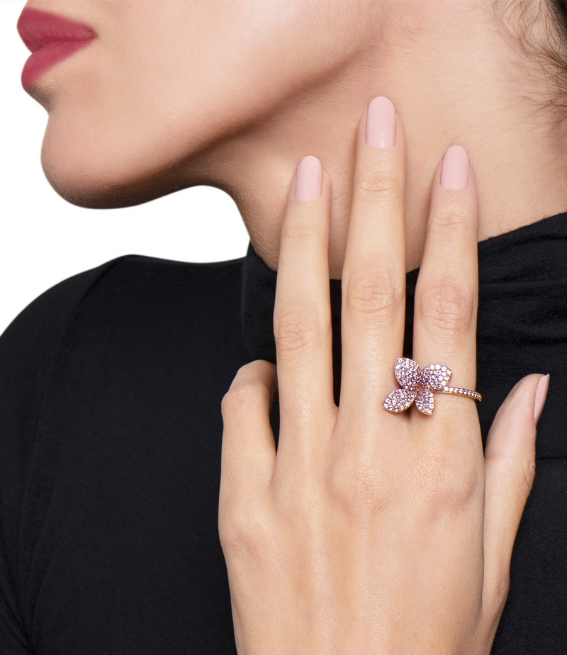 pasquale-bruni-giardini-segreti-petit-ring-18k-rose-gold-pink-sapphires-16115R