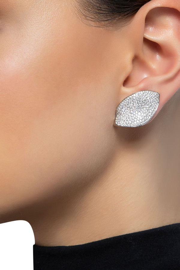 pasquale-bruni-giardini-segreti-single-leaf-earrings-diamonds-18k-white-gold-15336B