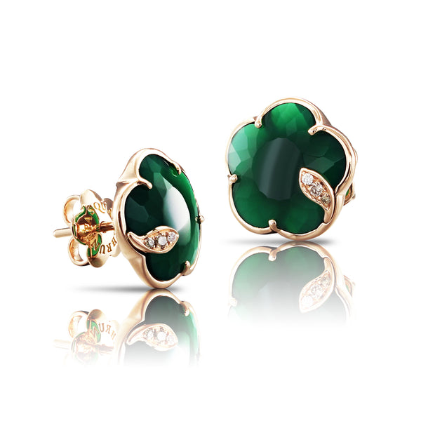 pasquale-bruni-petit-joli-earrings-green-agate-diamonds-rose-gold-16113R