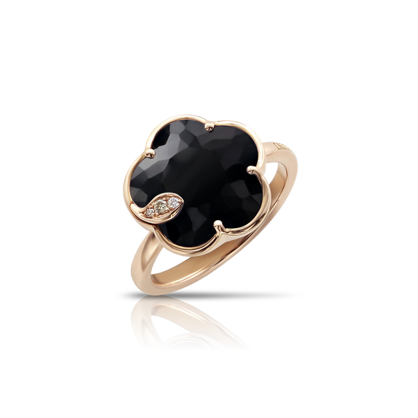 Pasquale Bruni - Petit Joli - Ring, Black Onyx, Diamonds, and 18k Rose Gold