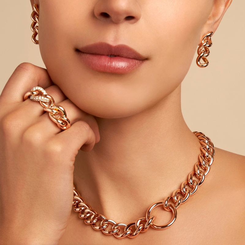 pomellato-gourmette-link-18k-rose-gold-necklace